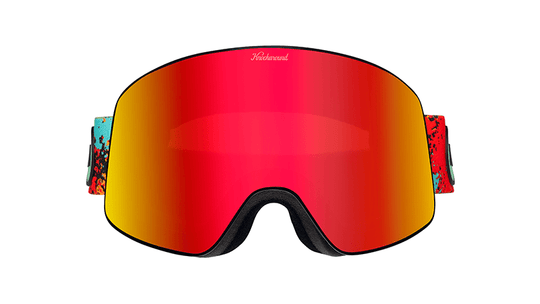 Knockaround Snow Goggles, Hot Tamale, Front