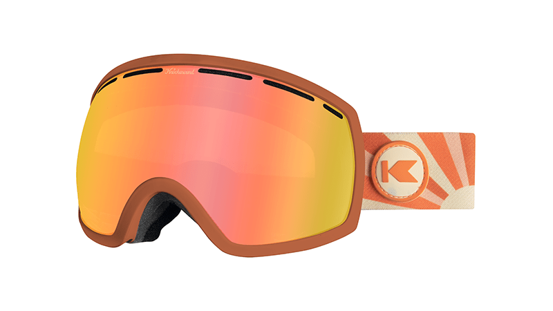 Knockaround Snow Goggles, Sun Kissed, Flyover
