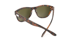 Knockaround Kids Sunglasses Tortoise Shell Frames with Amber Lenses, Back