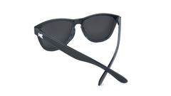 Sport Sunglasses with Jelly Black Frame and Polarized Blue Moonshine Lenses, Back