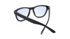 black 4Sunglasses with Black Frames and Clear Blue Light Blockers, Back