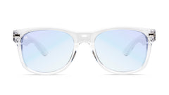 Blue Light Blockers with Clear Frames and Clear Lenses, Front