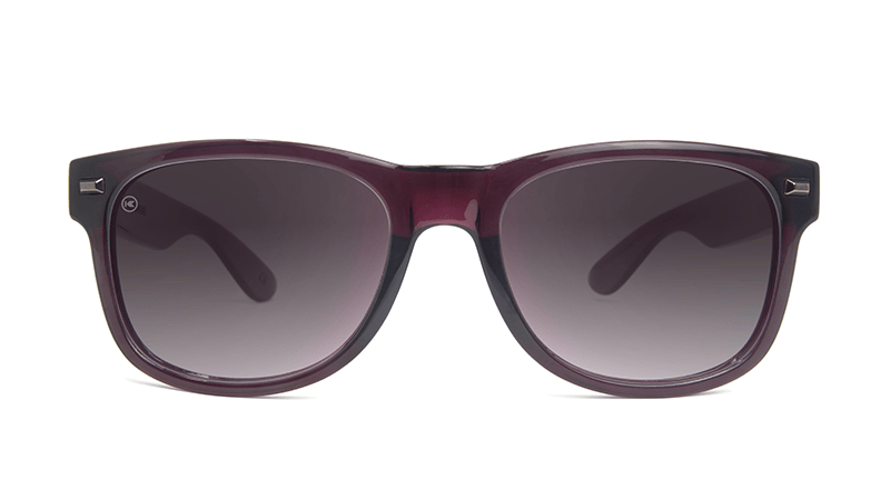 Sunglasses with Imperial Frames and Polarized Smoke Gradient Lenses, Front