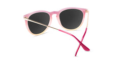 Sunglasses with Mesa Horizon-inspired frames and polarized rose gold, back