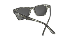 Sunglasses with Midnight Ink Frames and Polarized Silver Smoke Lenses, Back