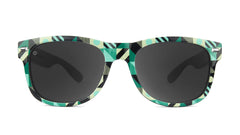 Sunglasses with Neo Geo Frames and Polarized Smoke Lenses, Front
