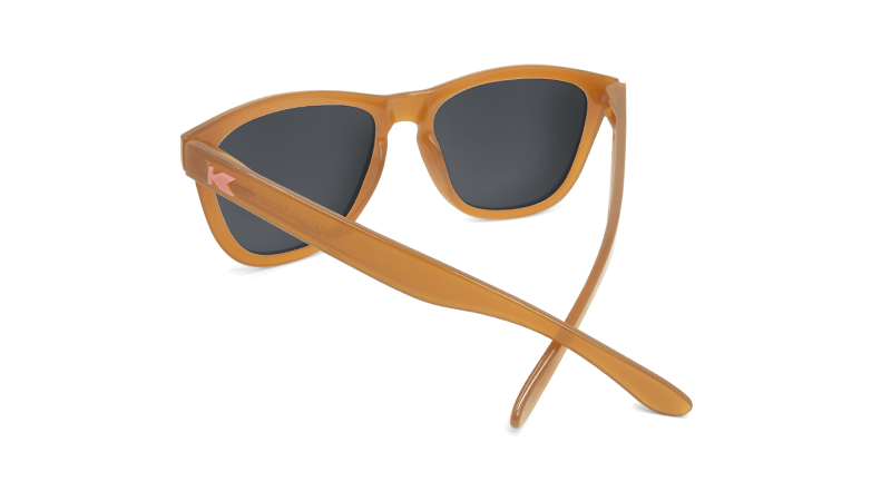 Sunglasses with Sacred Sands Frames and Polarized Rose Gold Lenses, Back