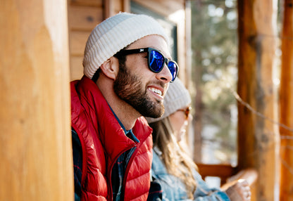 Man wearing Black Moonshine Premiums Sunglasses