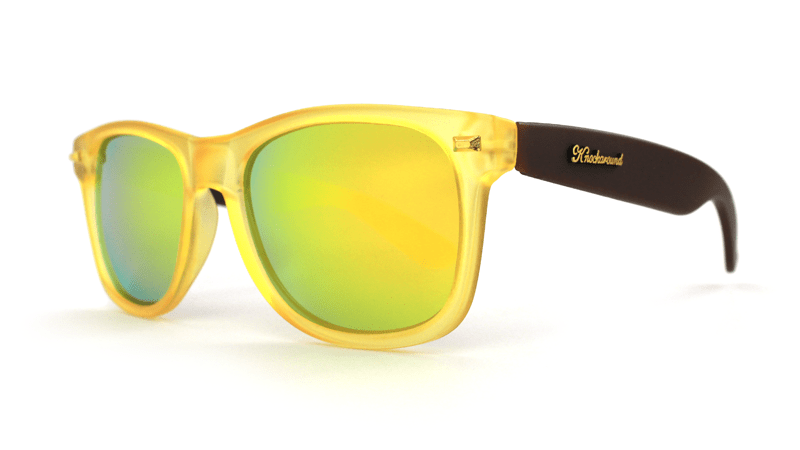 Knockaround Bring Back the Brown II Sunglasses, ThreeQuarter