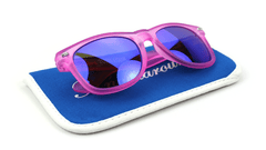 Knockaround Bubblegum Fort Knocks Sunglasses, Pouch