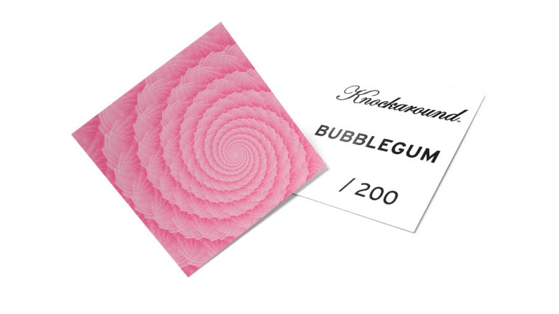 Knockaround Bubblegum Sunglasses, Insert Card