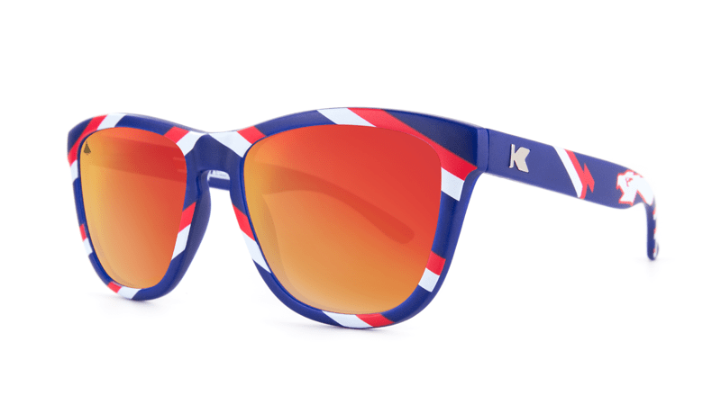 Knockaround Danger Zone Sunglasses, ThreeQuarter