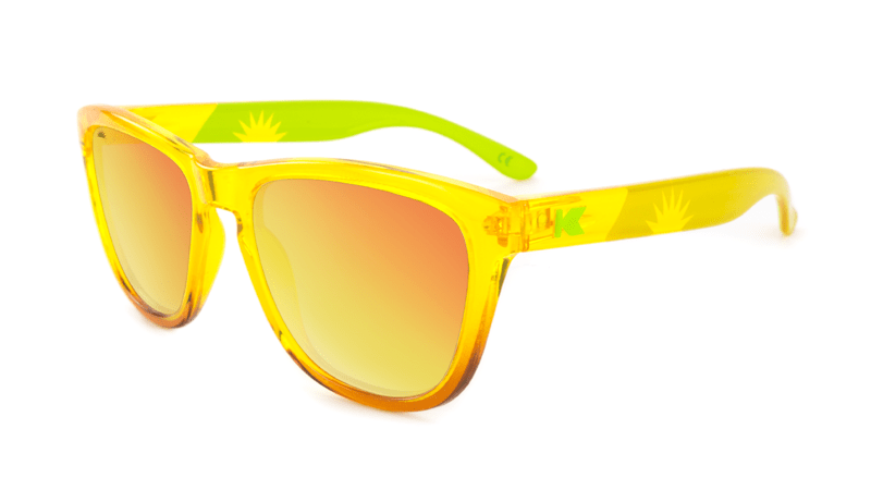 Knockaround Green Flash Sunglasses, Flyover