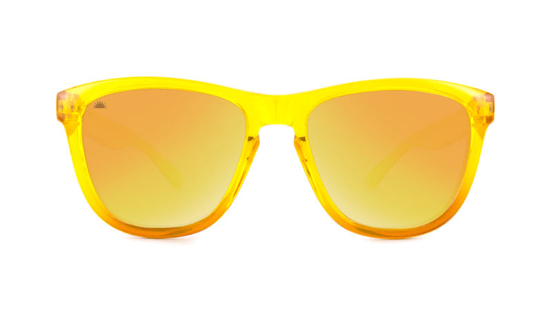 Knockaround Green Flash Sunglasses, Front