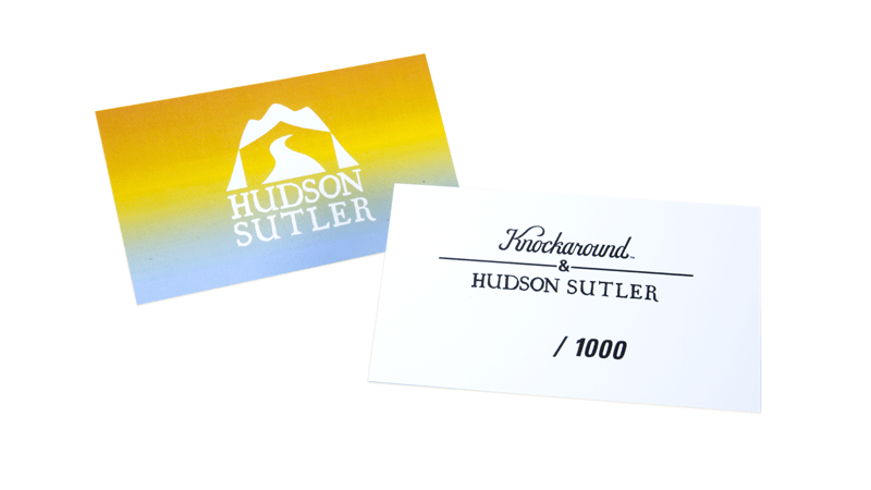 Knockaround Hudson Sutler Sunglasses, Insert Card