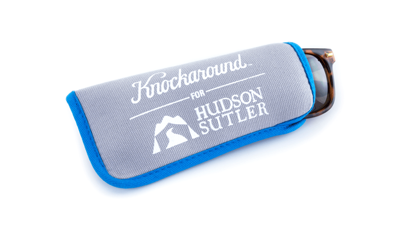 Knockaround Hudson Sutler Sunglasses, Pouch