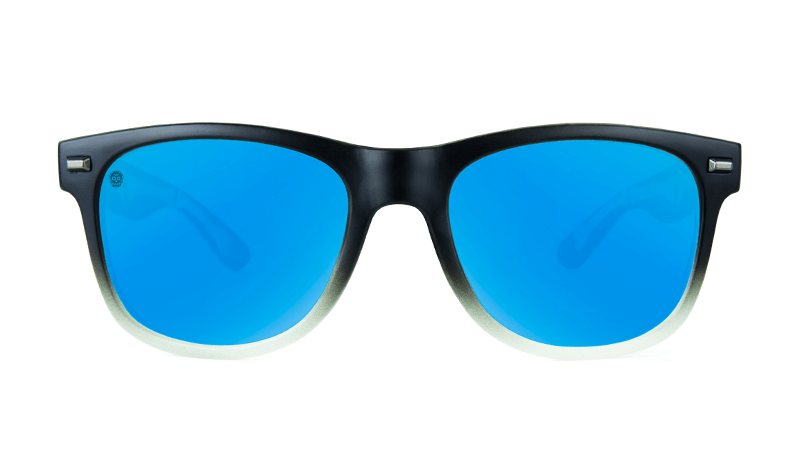 Knockaround Gafas de Soul with blue lenses, Front