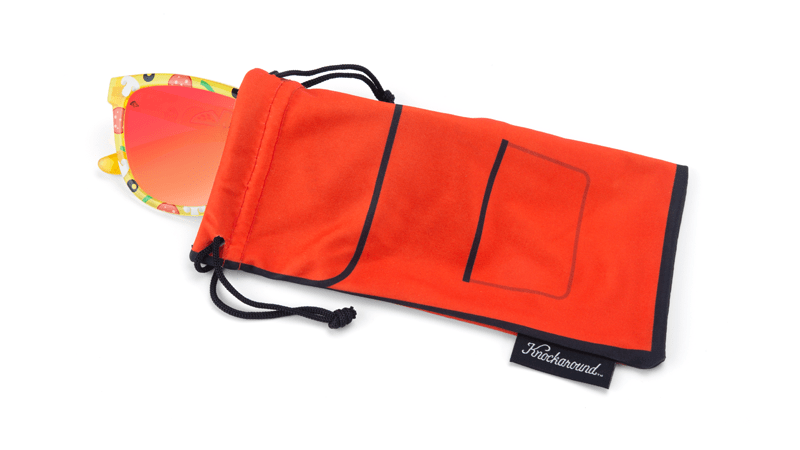 Pizza Premiums Sunglasses, Pouch