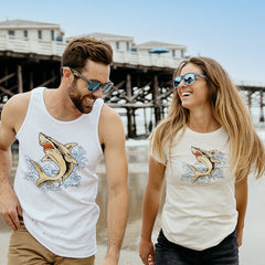 Women's Shark Week T-shirt, Model