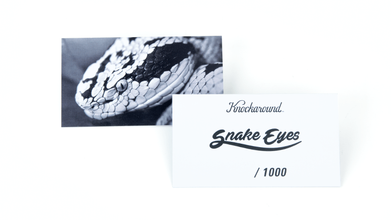 Knockaround Snake Eyes Sunglasses, Insert Card
