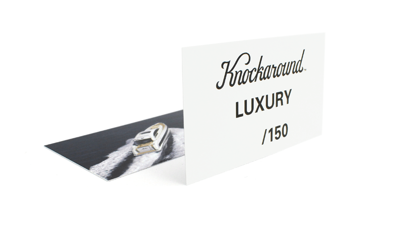 Knockaround Luxury Sunglasses, Insert Card