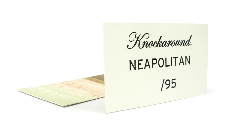 Knockaround Neapolitan Sunglasses, Insert Card