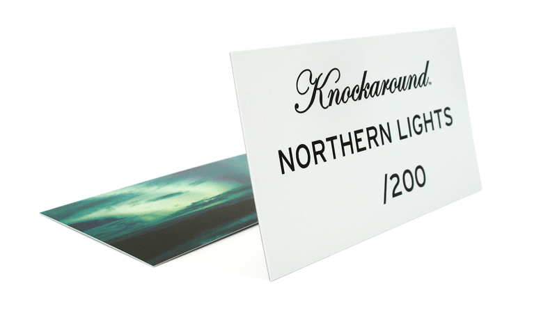 Knockaround Northern Lights Sunglasses, Insert Card