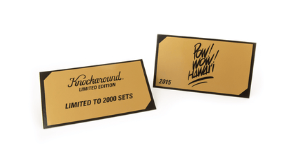 Knockaround POW! WOW! Hawaii III Sunglasses, Insert Card