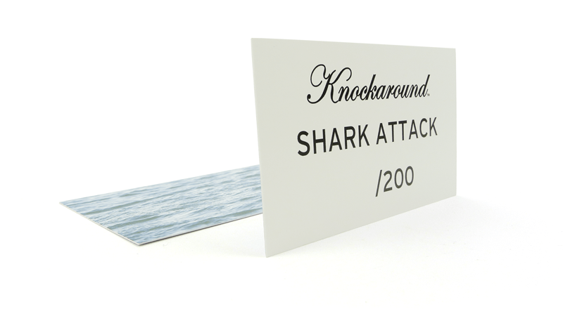 Knockaround Shark Attack Sunglasses, Insert Card