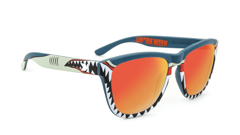 Knockaround Shark Week Sunglasses, Flyover II