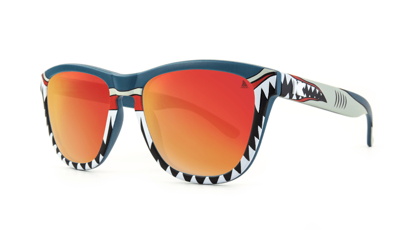 Knockaround Shark Week Sunglasses, ThreeQuarter