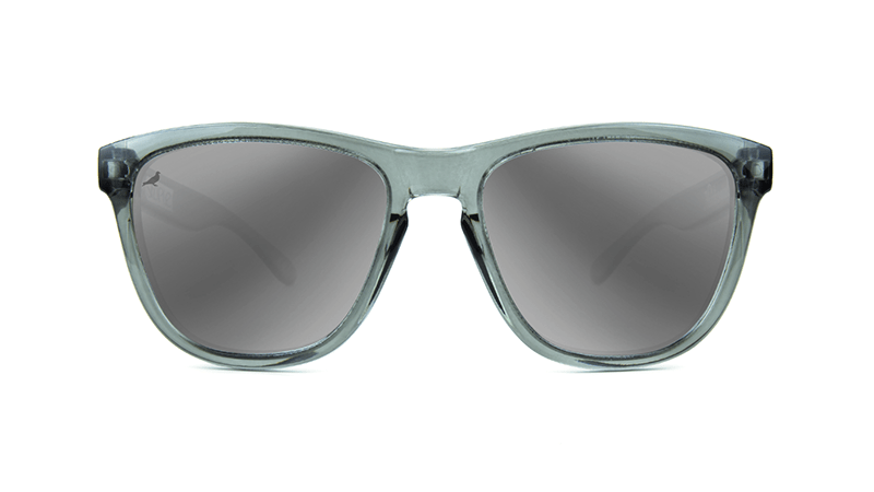 Knockaround Staple Grey Sunglasses, Front
