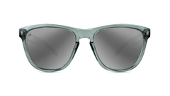 Knockaround Staple Grey Sunglasses, Front