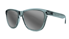Knockaround Staple Grey Sunglasses, Threequarter