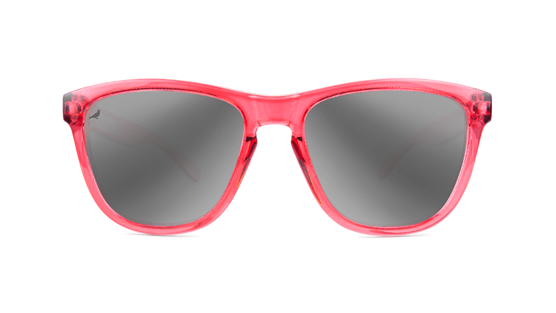 Knockaround Staple Pink Sunglasses, Front