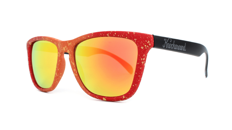 Knockaround Volcanic Sunglasses, ThreeQuarter